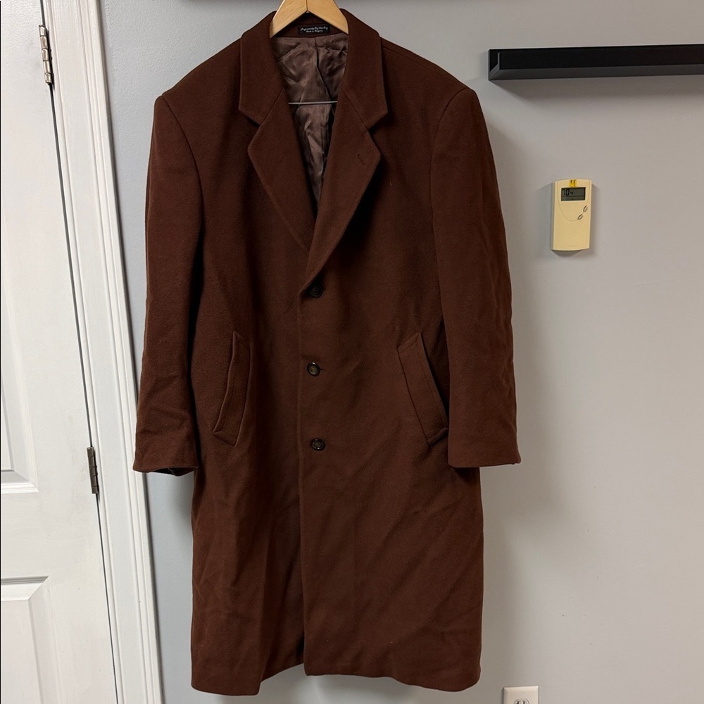 Vintage Silver Cloud Cashmere Long Men’s Coat